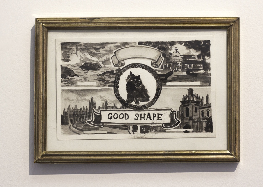 Kate Walchuk, work from GOOD SHAPE, A show of personal souvenirs. Seeds Gallery April 17 - May 18 2013. Photo: Katie McKay