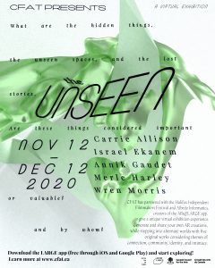 the UNSEEN: a virtual exhibition