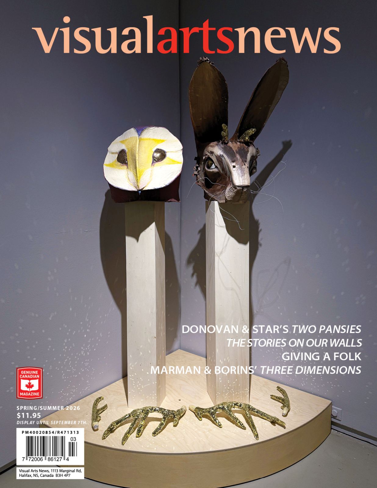 Visual Arts News Volume 48 No. 1 Spring/Summer 2026